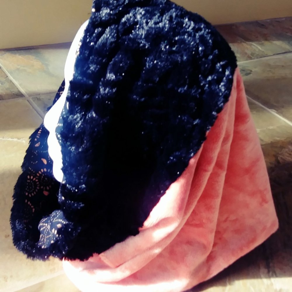 Reversible Soft and Warm Muff & Face Mask